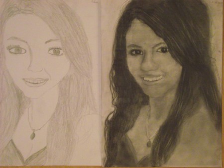 10 éves kislány rajza